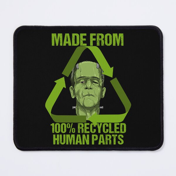 Item preview, Made From 100% Recycled Human Parts Halloween Gift designed and sold by PNGShop.