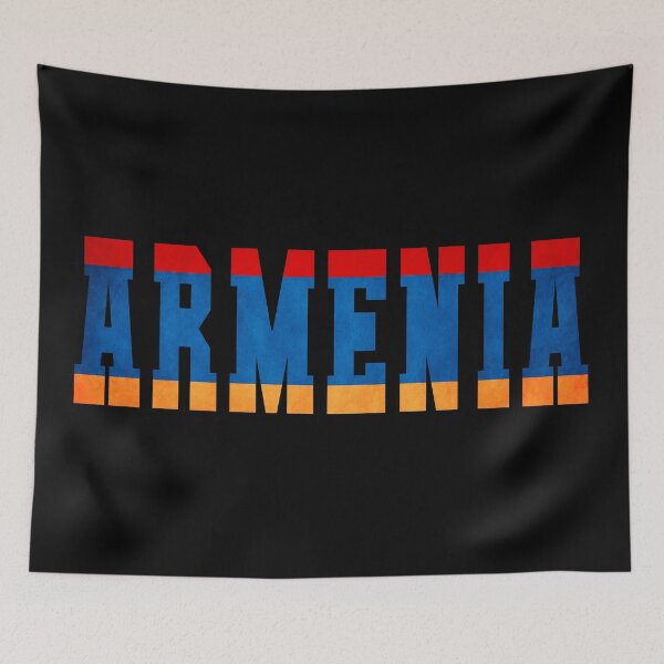 Item preview, Armenia Country Flag Typography designed and sold by TravelWish.
