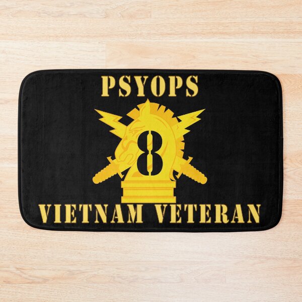 Item preview, Army - PSYOPS w Branch Insignia - 8th Battalion Numeral - w Vietnam Vet  Below designed and sold by Military Insignia Products.