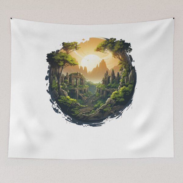 Item preview, Ancient ruins designed and sold by Revived Design.