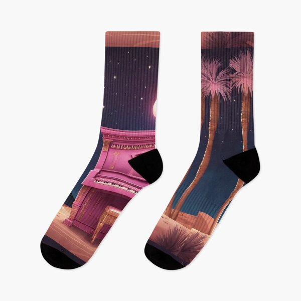 Item preview, Piano in the Egyptian desert with Pyramids, jungles, lanterns, ancient Rome designed and sold by Sugar Wisdom .