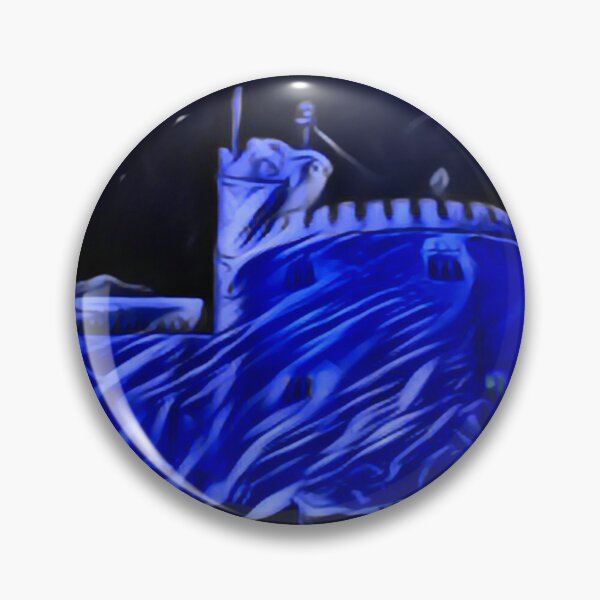 Item preview, Neon Blue Castle In Expressive Blend designed and sold by Fearless-Fox.