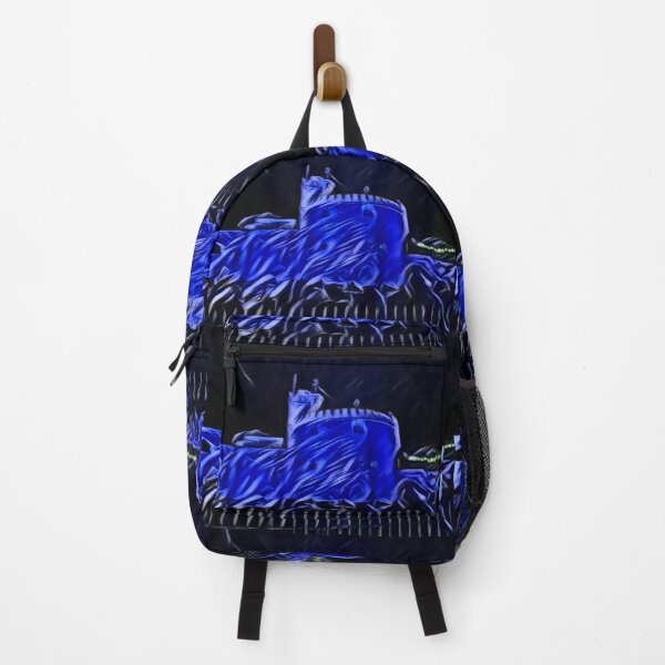 Item preview, Neon Blue Castle In Expressive Blend designed and sold by Fearless-Fox.