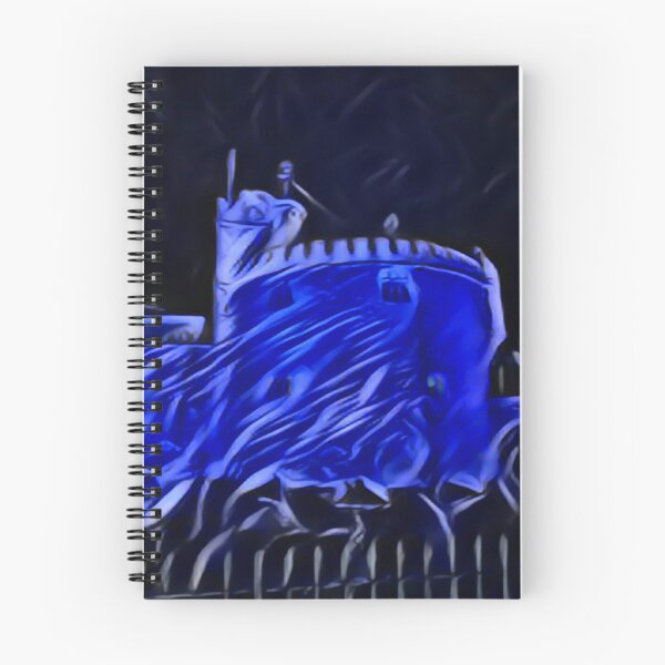 Item preview, Neon Blue Castle In Expressive Blend designed and sold by Fearless-Fox.