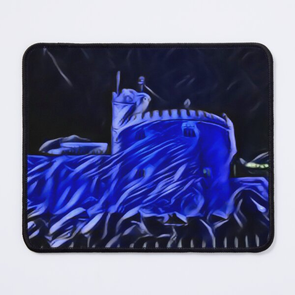 Item preview, Neon Blue Castle In Expressive Blend designed and sold by Fearless-Fox.