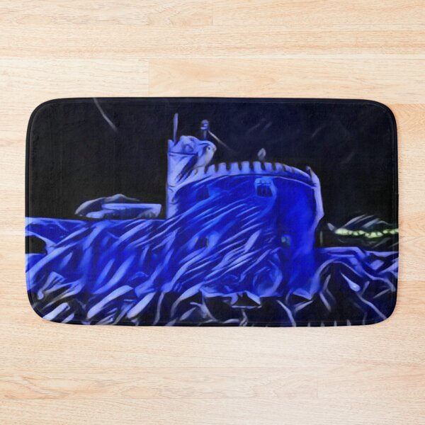 Item preview, Neon Blue Castle In Expressive Blend designed and sold by Fearless-Fox.