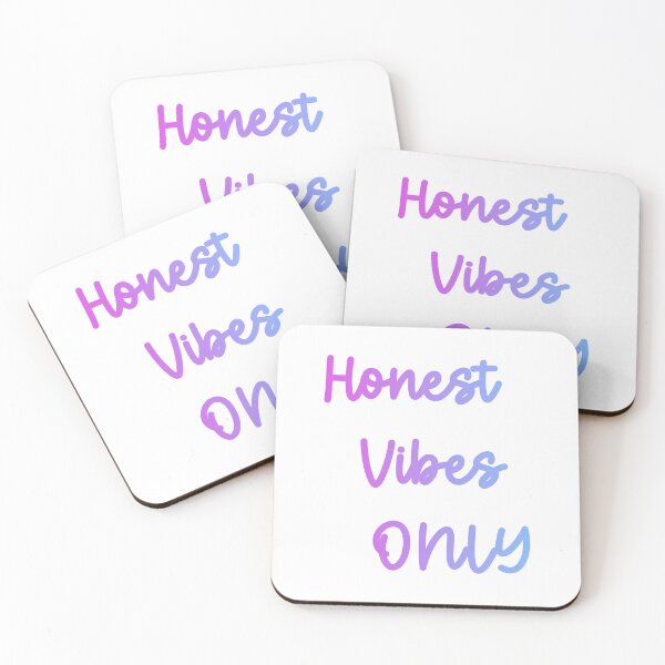 Item preview, honest_vibes_blue_pink_text designed and sold by honest-vibes.