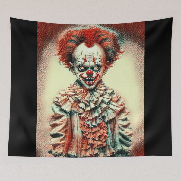 Item preview, Killer Clown - Creepy clown artwork designed and sold by TGAL2.