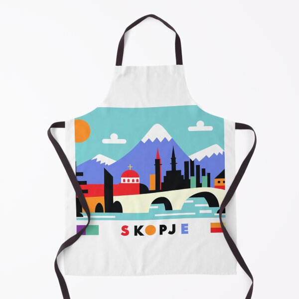 Item preview, Modern Skopje Poster designed and sold by Printsincolor.