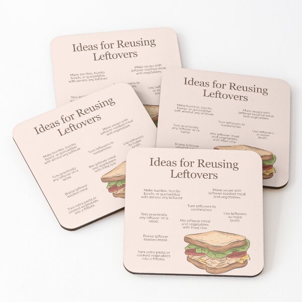 Item preview, Ideas for Reusing Leftovers designed and sold by TheFocusedShop.