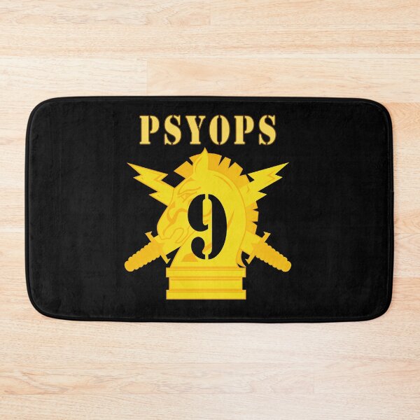 Item preview, Army - PSYOPS w Branch Insignia - 9th Battalion Numeral designed and sold by Military Insignia Products.