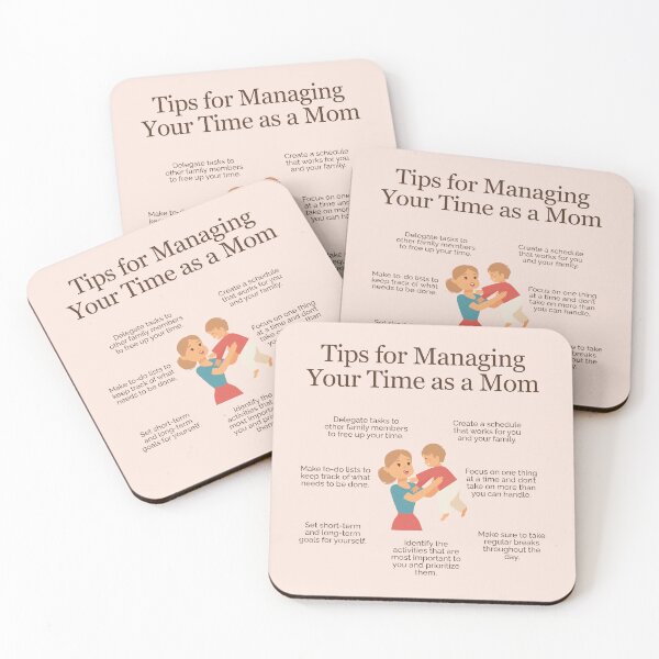 Item preview, Tips for Managing Your Time as a Mom designed and sold by TheFocusedShop.