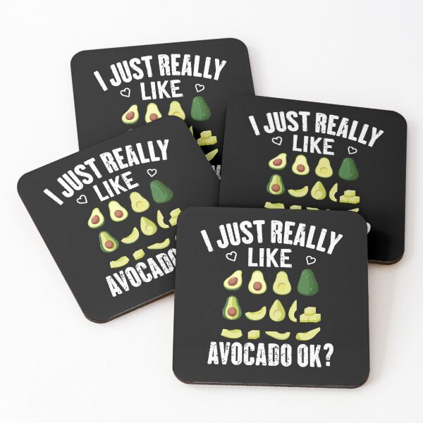 Item preview, Funny I Just Really Like Avocados Okay, Cute Avocado designed and sold by ArtByKatti.