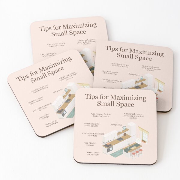 Item preview, Tips for Maximizing Small Space designed and sold by TFHStore.