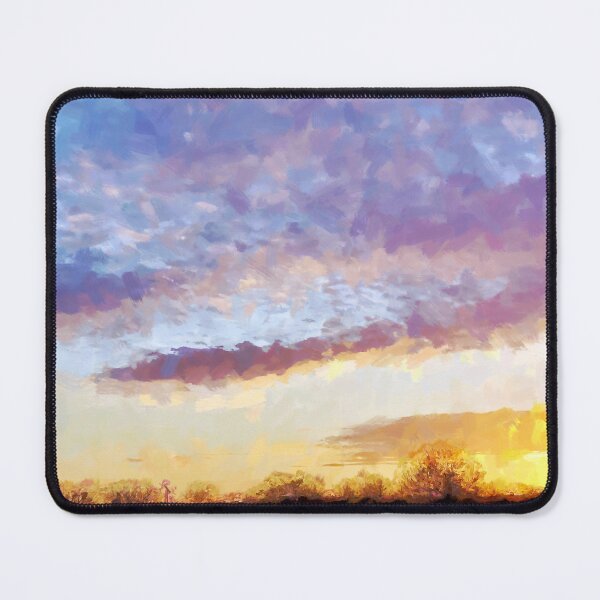 Item preview, Colourful sunset with trees designed and sold by RickTeeDesigns.