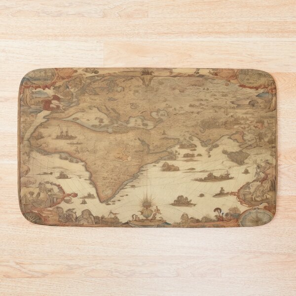 Item preview, Old Map designed and sold by ArtsyWishy.