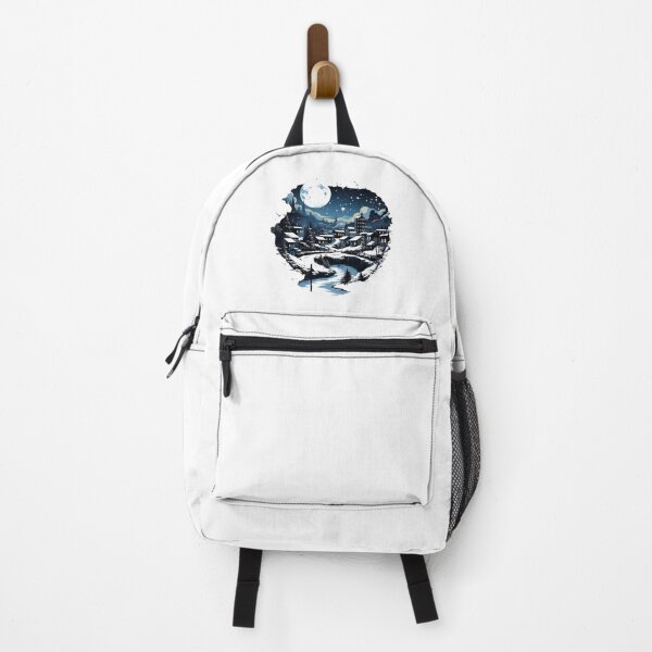 Item preview, Snow-covered cityscape designed and sold by Revived Design.