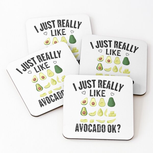 Item preview, Funny I Just Really Like Avocados Okay, Cute Avocado designed and sold by ArtByKatti.