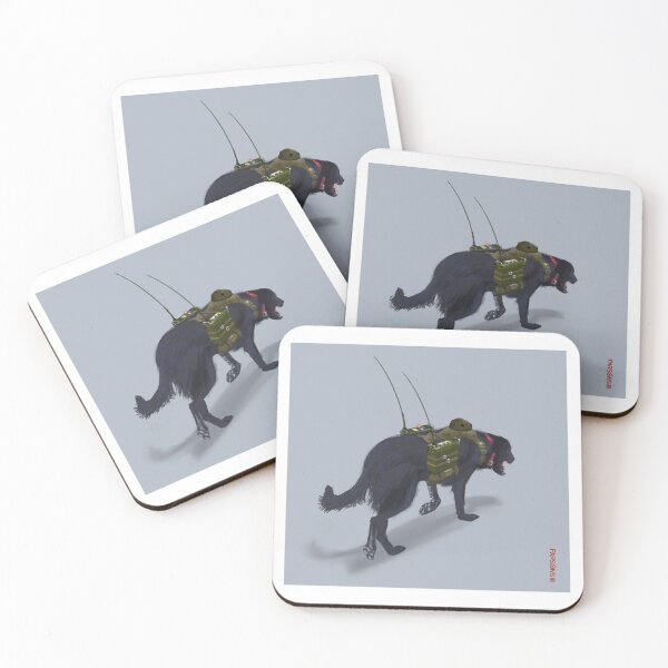 Item preview, Five - Recon Dog designed and sold by TheArtofParsons.