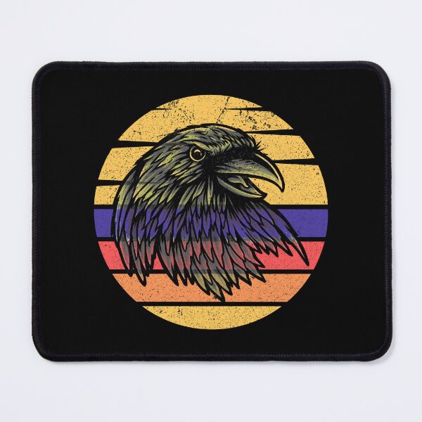 Item preview, Raven Retro designed and sold by franktact.