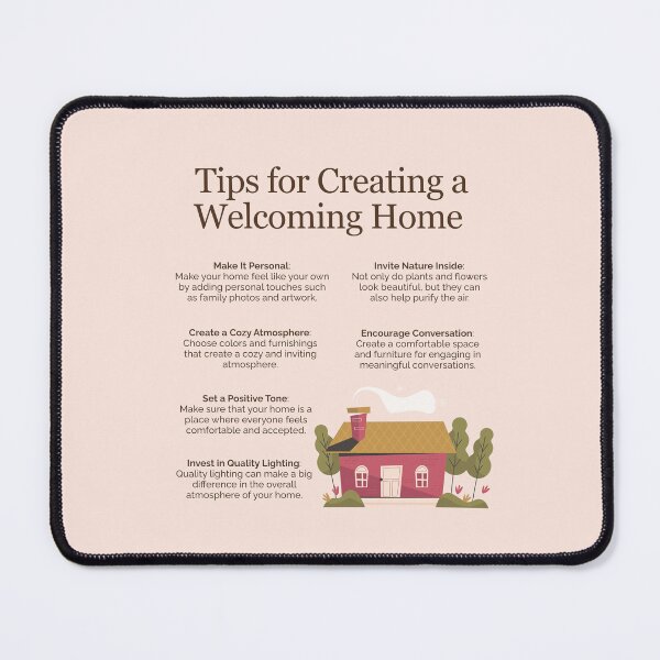 Item preview, Tips for Creating a Welcoming Home designed and sold by TheFocusedShop.
