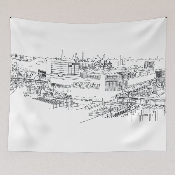 Item preview, Stratford  Construction Panorama designed and sold by juliechicago.