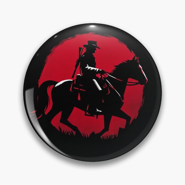 Item preview, Cowboy in a Red Sunset designed and sold by The  Artwork.