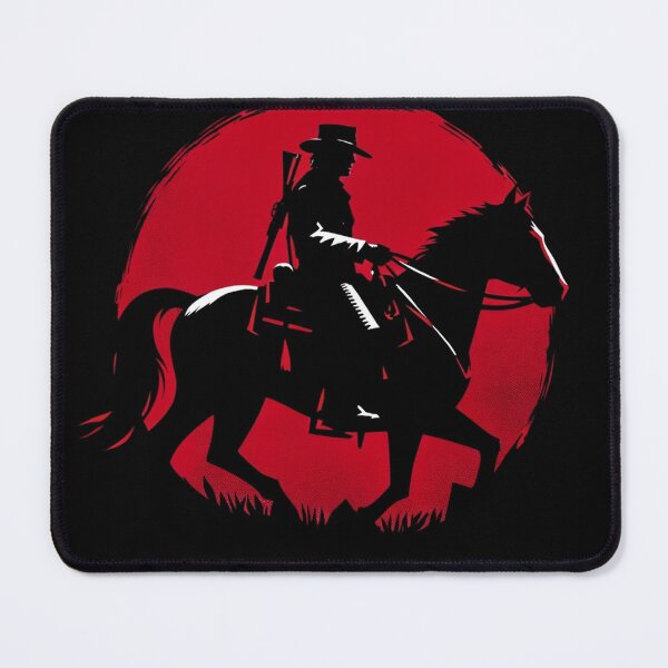 Item preview, Cowboy in a Red Sunset designed and sold by The Artwork.