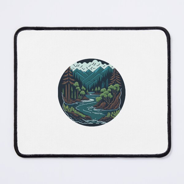 Item preview, Whispering Pines River Bend designed and sold by Daniel Haddad.