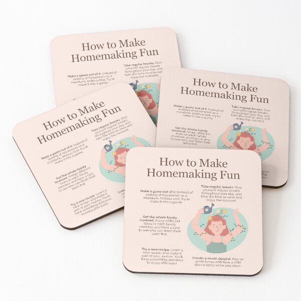 Item preview, How to Make Homemaking Fun designed and sold by TFHStore.