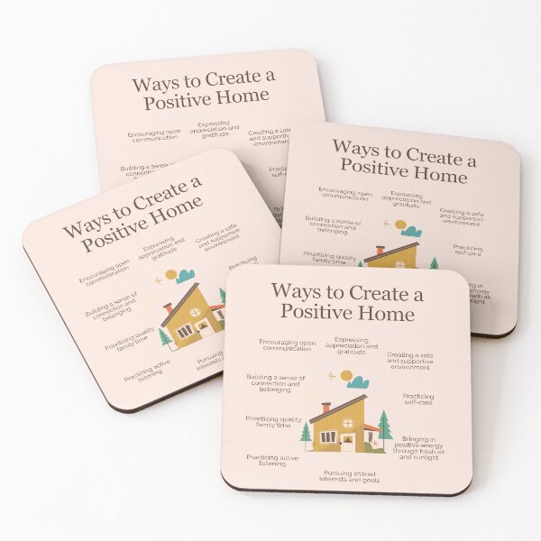Item preview, Ways to Create a Positive Home designed and sold by TFHStore.