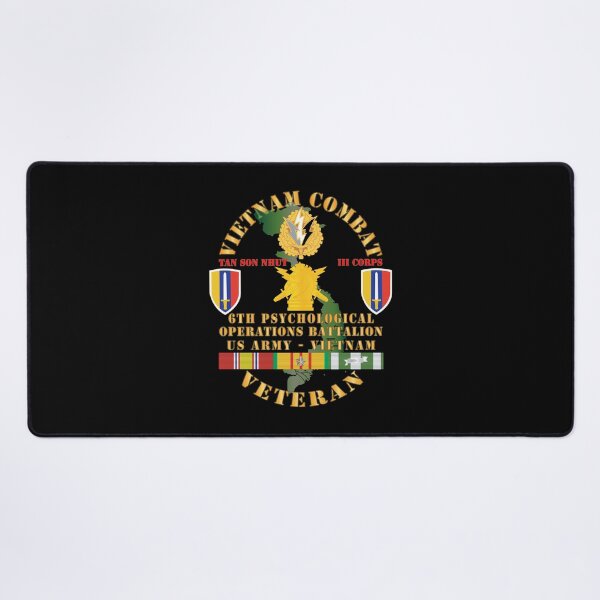 Item preview, Army - Vietnam Combat Vet - 6th PSYOPS Bn - USARV w VN SVC X 300 designed and sold by Military Insignia Products.
