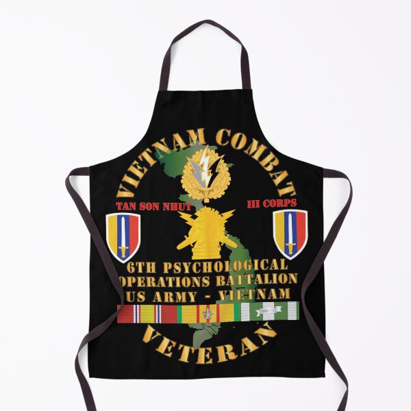 Item preview, Army - Vietnam Combat Vet - 6th PSYOPS Bn - USARV w VN SVC X 300 designed and sold by Military Insignia Products.