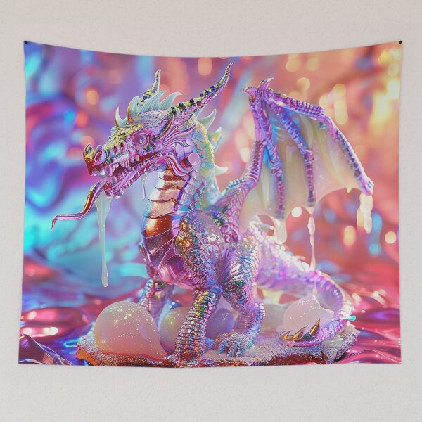 Item preview,  Chromatic Cream Dragon Odyssey designed and sold by nomiraclehere.