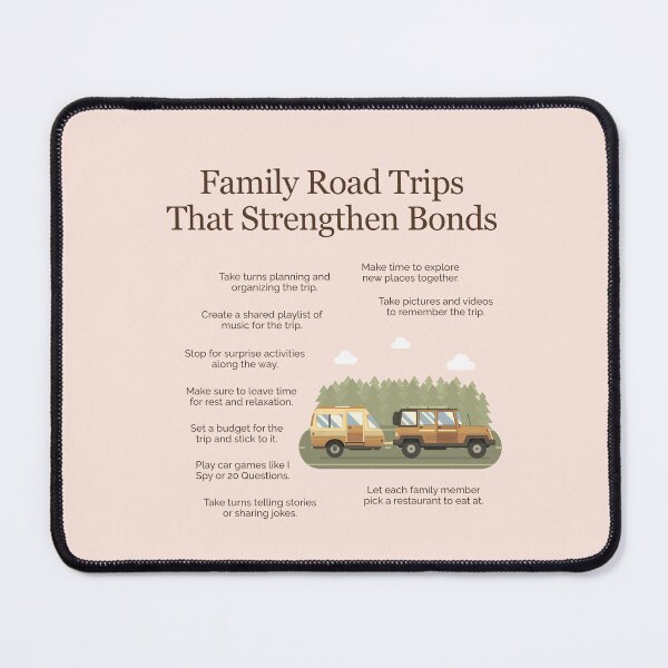 Item preview, Family Road Trips that Strengthen Bonds designed and sold by TheFocusedShop.