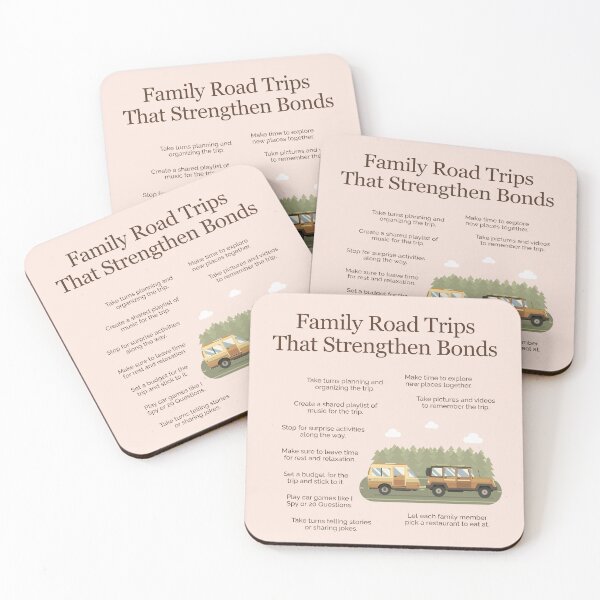 Item preview, Family Road Trips that Strengthen Bonds designed and sold by TheFocusedShop.