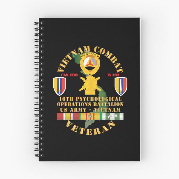 Item preview, Army - Vietnam Combat Vet - 10th PSYOPS Bn - USARV w VN SVC X 300 designed and sold by Military Insignia Products.