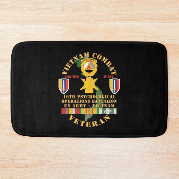 Item preview, Army - Vietnam Combat Vet - 10th PSYOPS Bn - USARV w VN SVC X 300 designed and sold by Military Insignia Products.