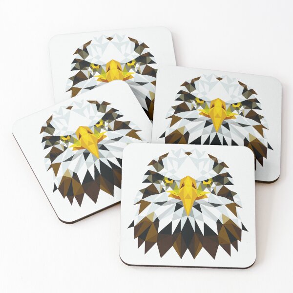 Item preview, Abstract Geometric Eagle - Color Design designed and sold by Amanda-S-Olsen.