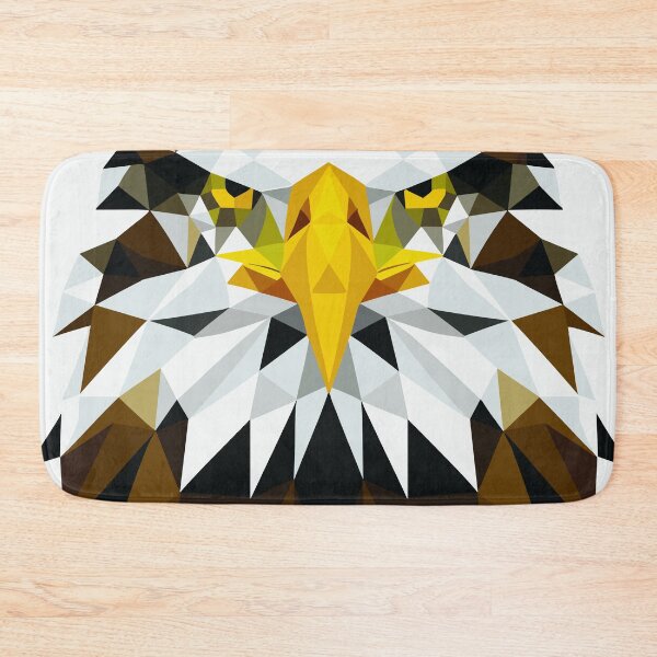 Item preview, Abstract Geometric Eagle - Color Design designed and sold by Amanda-S-Olsen.