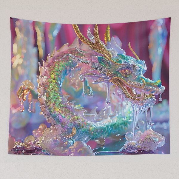 Item preview, Chromatic Cream Dragon Odyssey designed and sold by nomiraclehere.