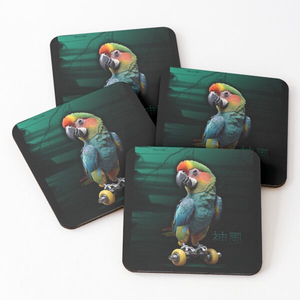 Item preview, Parrot, Kamikaze, lightning designed and sold by CrisMor-Art.