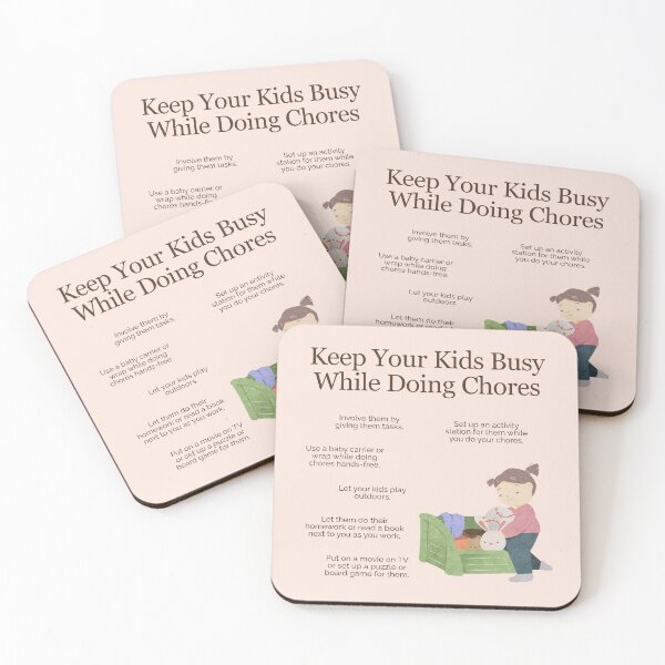 Item preview, Keep Your Kids Busy While Doing Chores designed and sold by TFHStore.