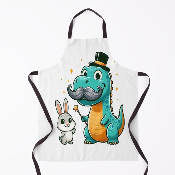 Item preview, Funny dinosaur with mustache Magic Wand for adults and kids designed and sold by VISIONSTURME.