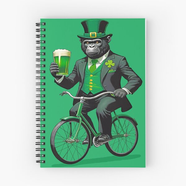 Item preview, Gorilla on bicycle designed and sold by Kamoufleur.