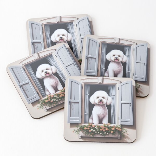 Aperçu de l'œuvre Bichon Frise Artistry Beyond Boundaries créée et vendue par PawspectCreate.