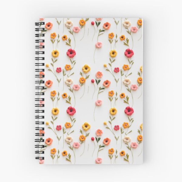 Item preview, Flores silvestres de fieltro bordadas designed and sold by SimoneBalman.