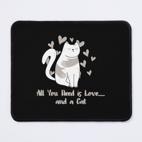 Item preview, All you need is love and cat designed and sold by meesara.