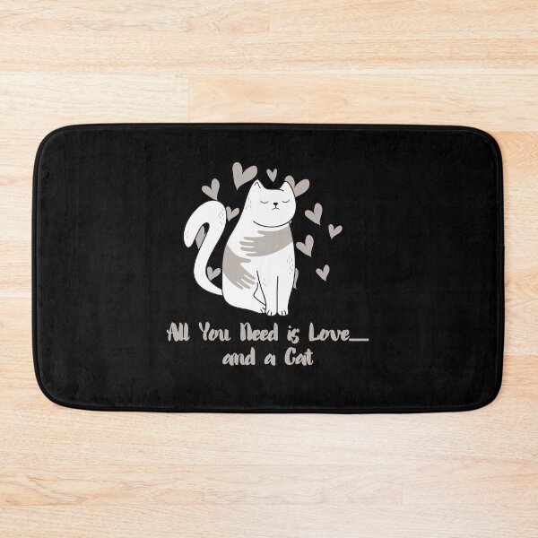 Item preview, All you need is love and cat designed and sold by meesara.