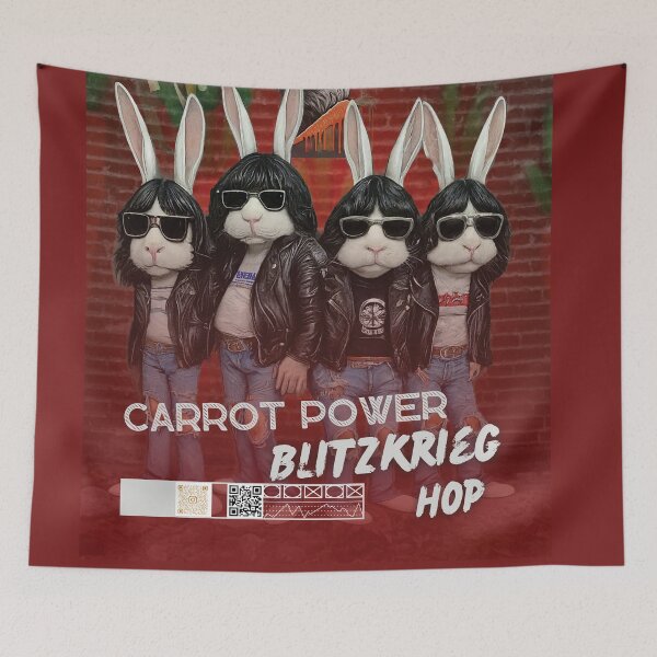 Artikelvorschau, Die Rabbits Parody Punk Band entworfen und verkauft von Feline Rockstars.